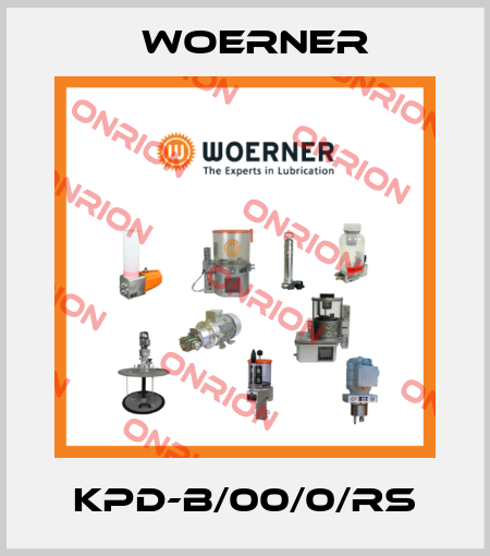 KPD-B/00/0/RS Woerner