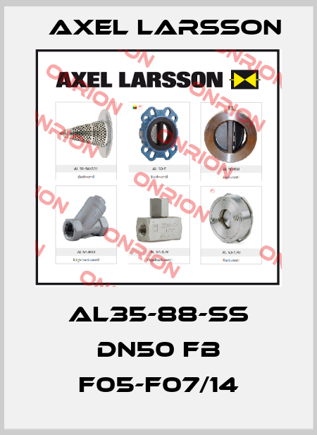 AL35-88-SS DN50 FB F05-F07/14 AXEL LARSSON