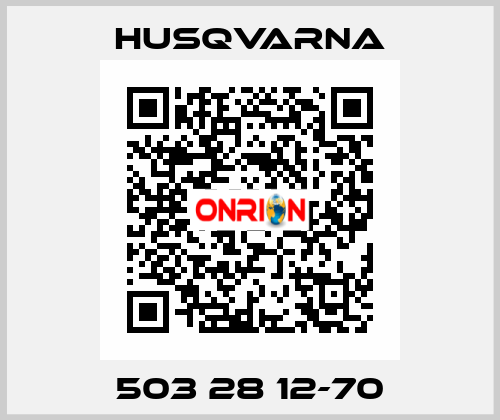 503 28 12-70 Husqvarna
