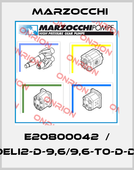 E20800042  / PDELI2-D-9,6/9,6-T0-D-D-N Marzocchi