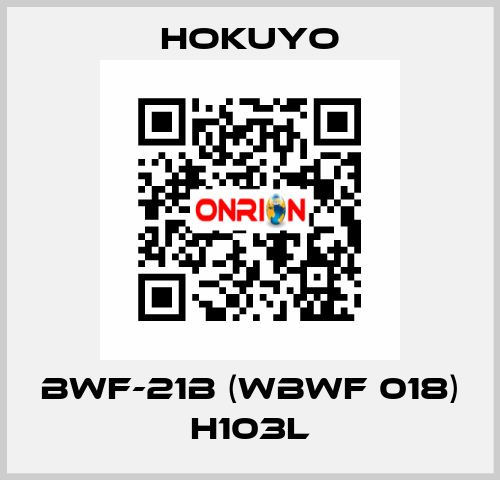 BWF-21B (WBWF 018) H103L Hokuyo