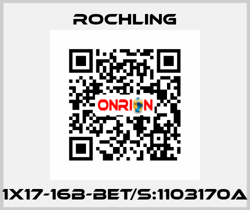 1X17-16B-BET/S:1103170A ROCHLING