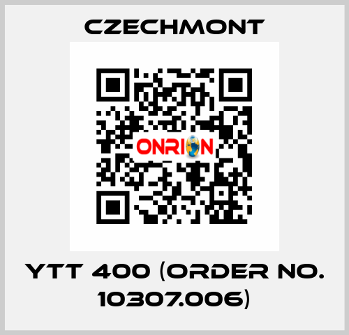 YTT 400 (order no. 10307.006) Czechmont