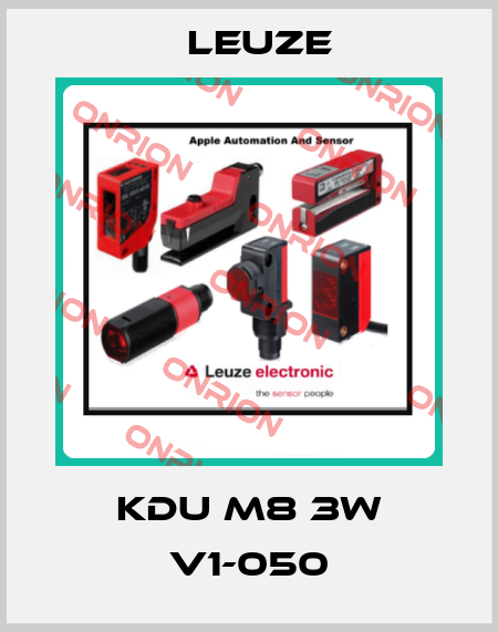 KDU M8 3W V1-050 Leuze