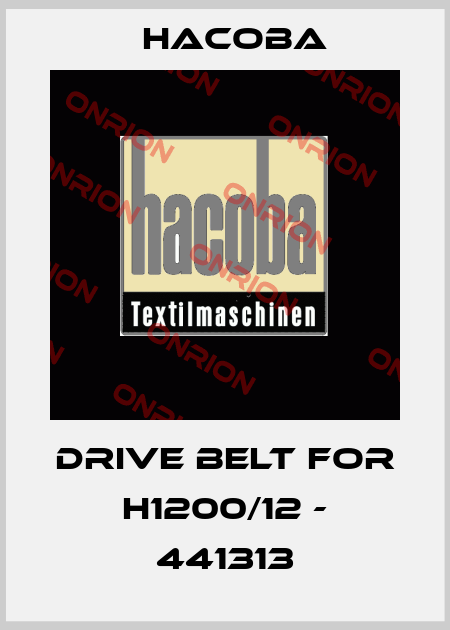 drive belt for H1200/12 - 441313 HACOBA