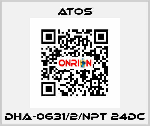 DHA-0631/2/NPT 24DC Atos