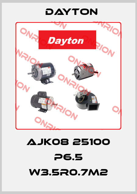 AJK08 25100 P6.5 W3.5R0.7M2 DAYTON