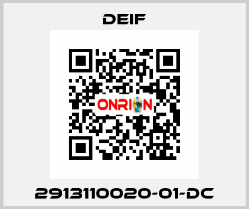 2913110020-01-DC Deif