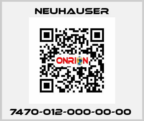 7470-012-000-00-00  Neuhauser