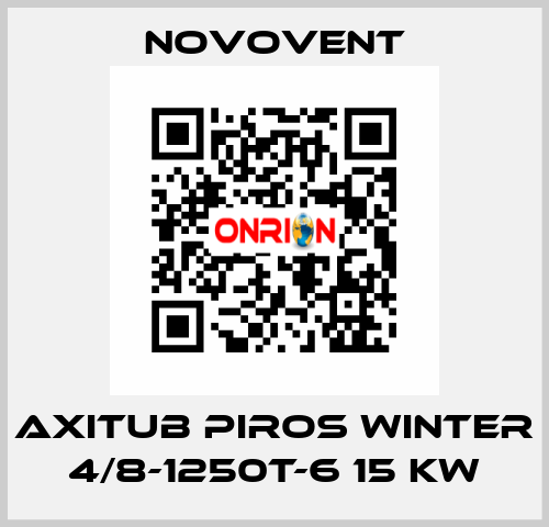 AXITUB PIROS WINTER 4/8-1250T-6 15 kW Novovent