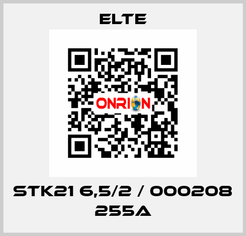 STK21 6,5/2 / 000208 255A Elte