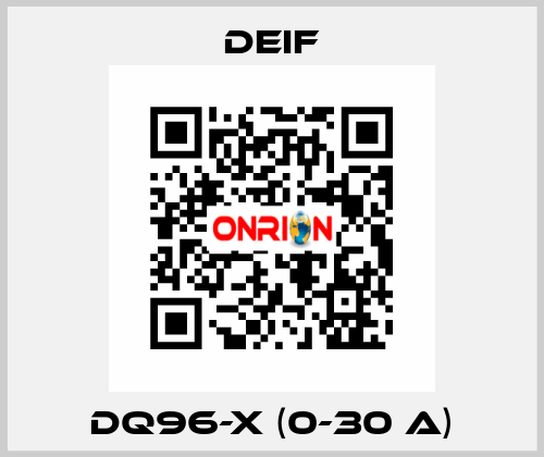 DQ96-x (0-30 A) Deif