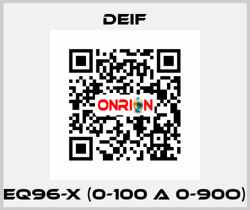 EQ96-x (0-100 A 0-90o) Deif