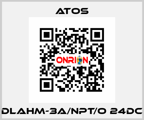 DLAHM-3A/NPT/O 24DC Atos