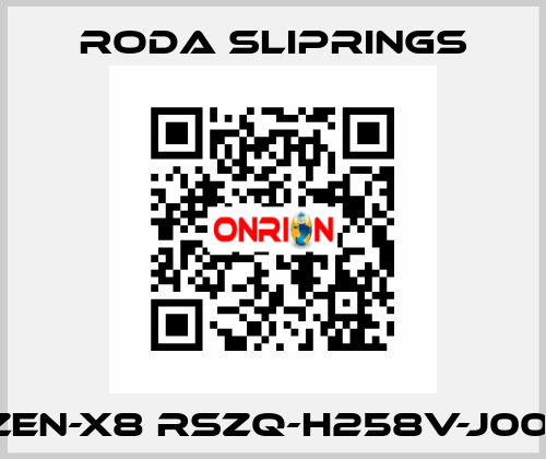 ZEN-X8 RSZQ-H258V-J001 Roda Sliprings