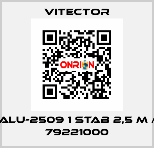 ALU-2509 1 Stab 2,5 m / 79221000 vitector