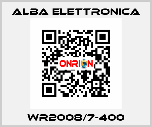 WR2008/7-400 ALBA ELETTRONICA