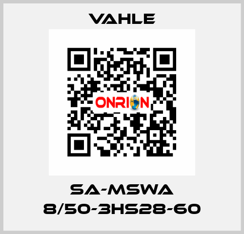 SA-MSWA 8/50-3HS28-60 Vahle