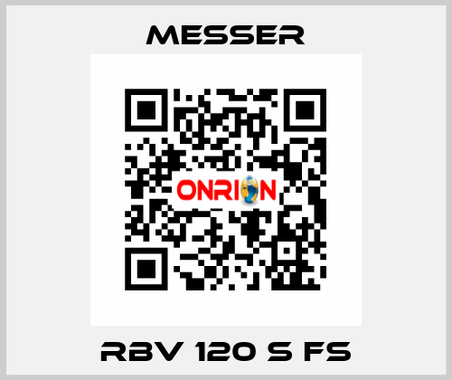 RBV 120 S FS Messer