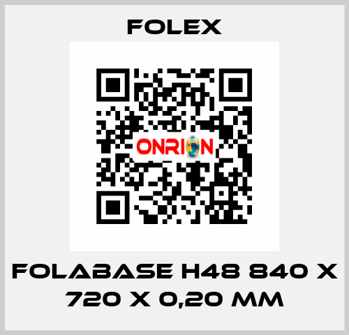 Folabase H48 840 x 720 x 0,20 mm Folex