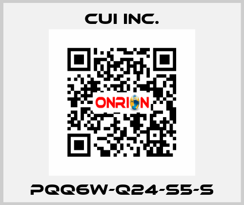 PQQ6W-Q24-S5-S CUI Inc.