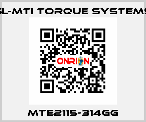 MTE2115-314GG SL-MTI Torque Systems