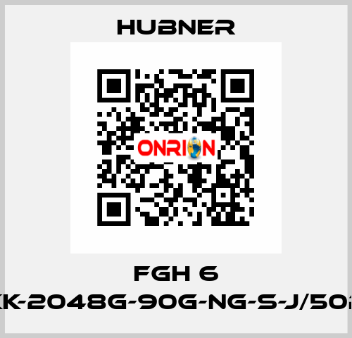 FGH 6 KK-2048G-90G-NG-S-J/50P HUBNER