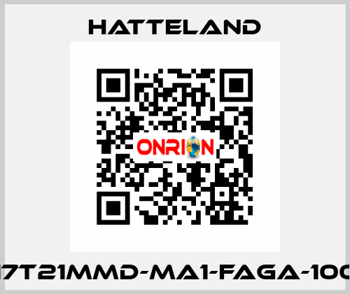 HD17T21MMD-MA1-FAGA-10090 HATTELAND