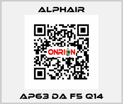 AP63 DA F5 Q14 Alphair