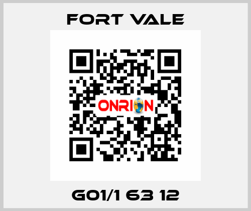 G01/1 63 12 Fort Vale