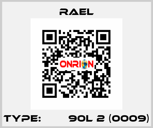 Type: МІА 90L 2 (0009) RAEL