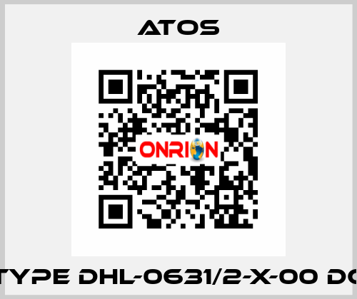 Type DHL-0631/2-X-00 DC Atos