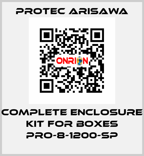 Complete enclosure kit for boxes PRO-8-1200-SP Protec Arisawa