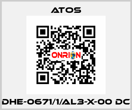 DHE-0671/1/AL3-X-00 DC Atos