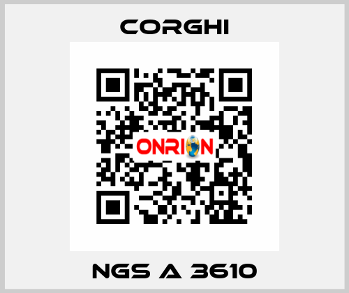 NGS A 3610 Corghi