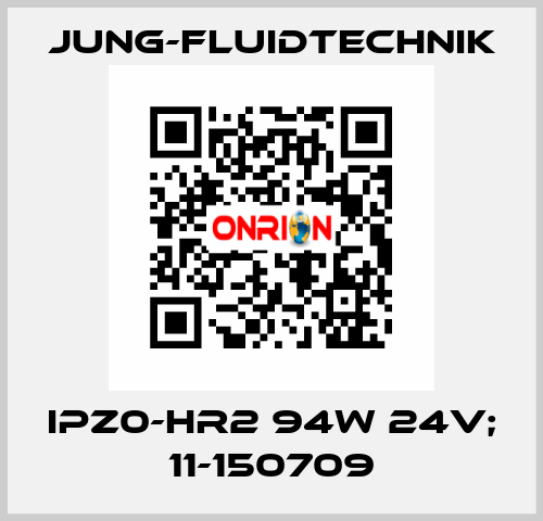 IPZ0-HR2 94W 24V; 11-150709 JUNG-FLUIDTECHNIK