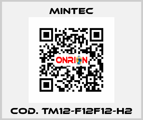 Cod. TM12-F12F12-H2 MINTEC