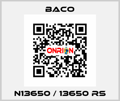 N13650 / 13650 RS BACO