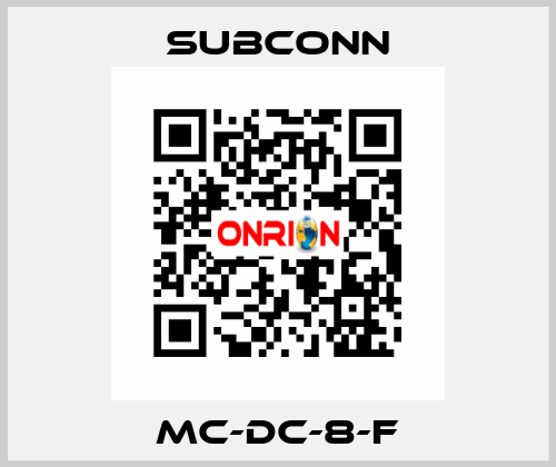 MC-DC-8-F SubConn