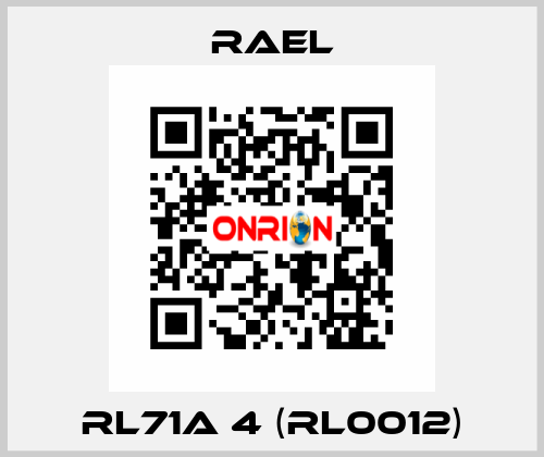 RL71A 4 (RL0012) RAEL