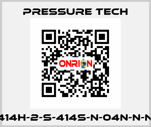 MF414H-2-S-414S-N-04N-N-NV/C Pressure Tech