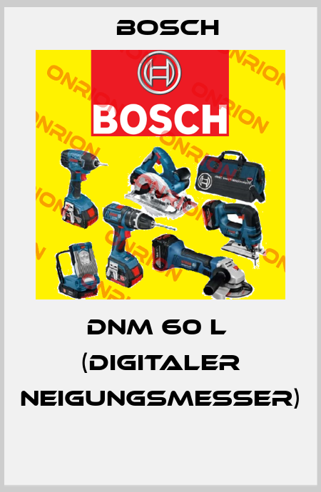 DNM 60 L  (Digitaler Neigungsmesser)  Bosch