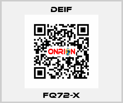 FQ72-x Deif