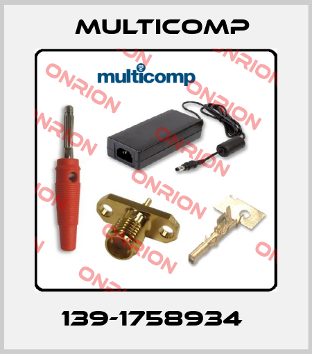 139-1758934  Multicomp