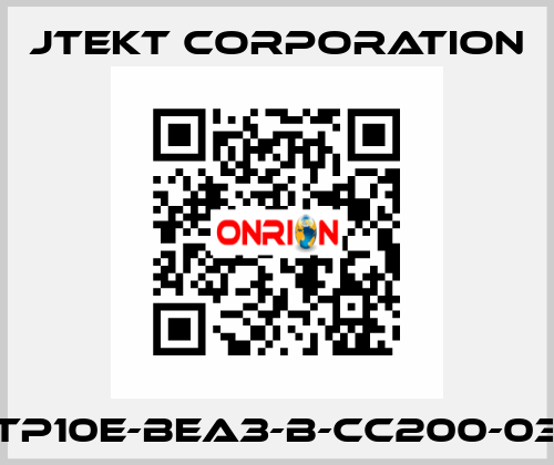 TP10E-BEA3-B-CC200-03 JTEKT CORPORATION