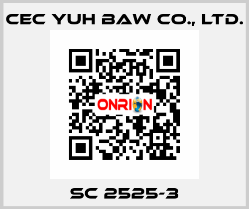 SC 2525-3 CEC YUH BAW CO., LTD.
