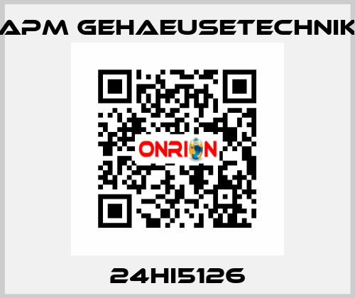 24HI5126 APM GEHAEUSETECHNIK
