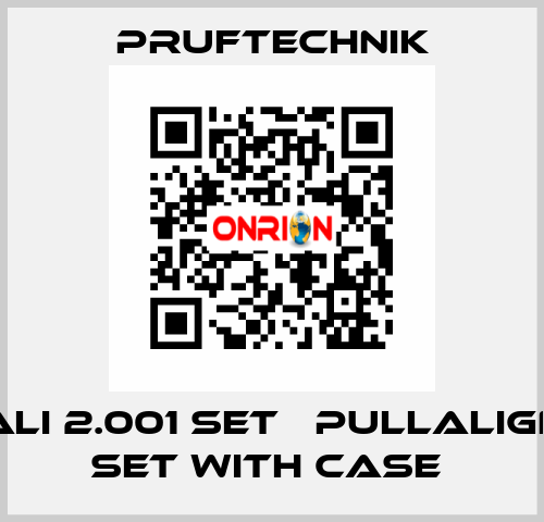 ALI 2.001 SET   PULLALIGN set with case  Pruftechnik