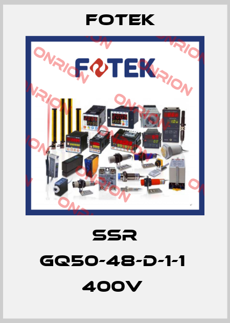 SSR GQ50-48-D-1-1  400V  Fotek