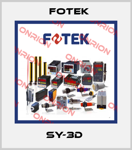 SY-3D  Fotek